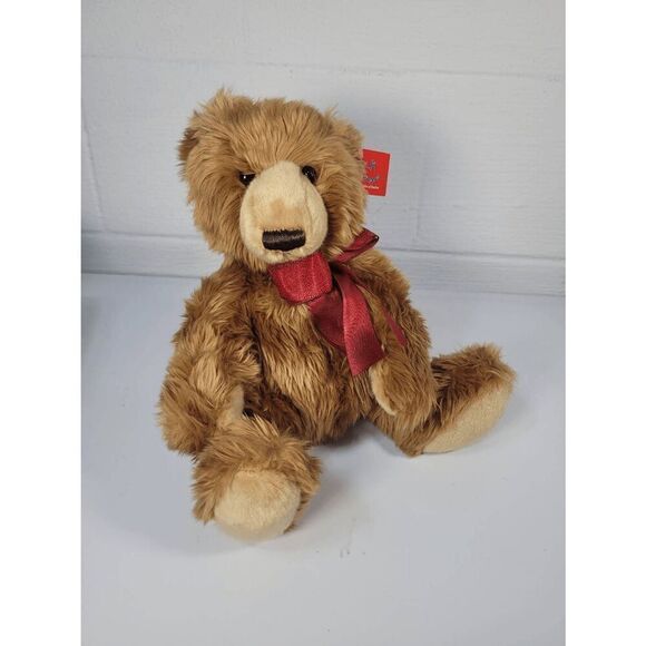 No Brand Other - Aurora World Olde Time Christmas Teddy Bear Plush Toy Brown Size 12 Inch